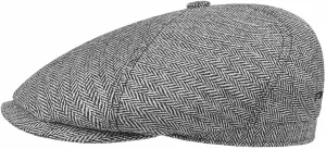 Stetson Milner Silk Flat Cap Women/Men | Made in The EU