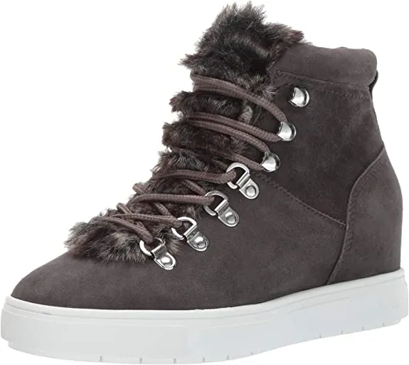 STEVEN by Steve Madden Women's Kalea-F Sneaker, Grey Multi, 9.5 M US