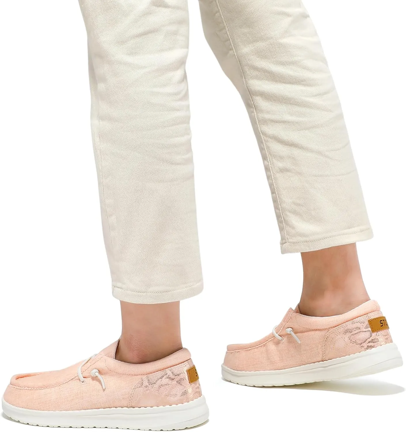 STQ Women's Orthopedic Loafers丨Lightweight Casual Boat Shoes for Plantar Fasciitis