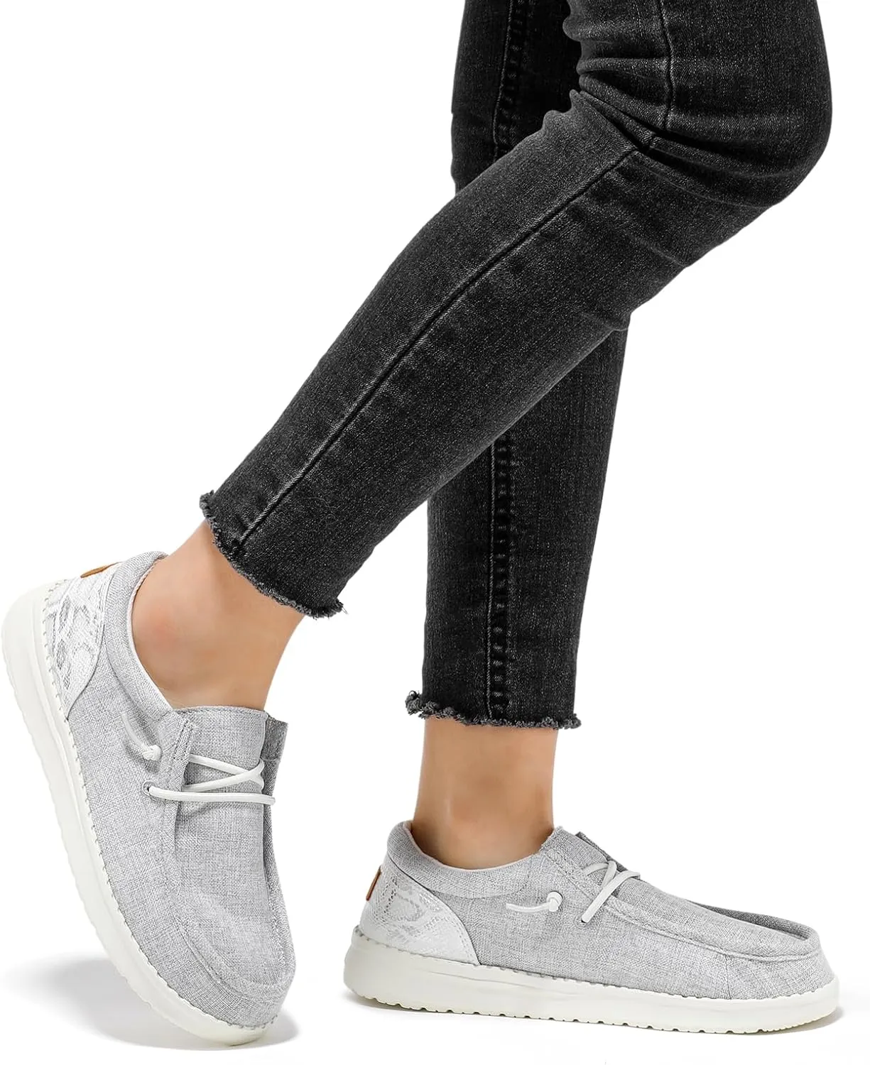 STQ Women's Orthopedic Loafers丨Lightweight Casual Boat Shoes for Plantar Fasciitis