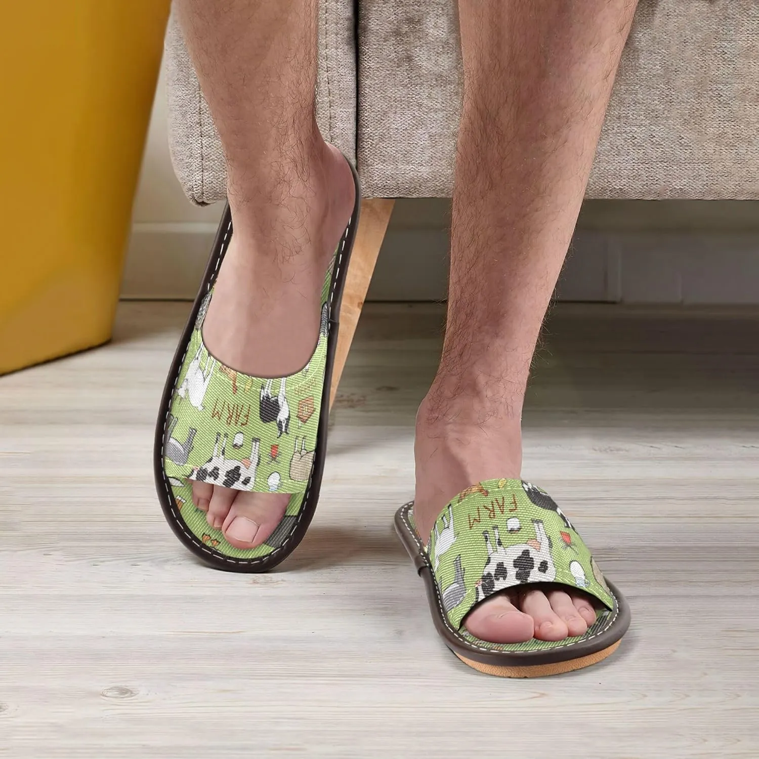 Summer Slippers for Women Men Non Slip Quick Drying Shower Slides Bathroom Sandals