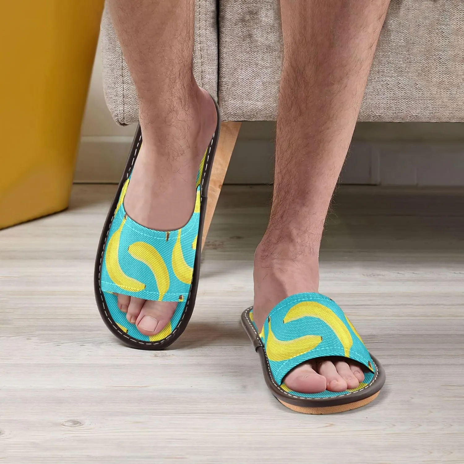 Summer Slippers for Women Men Non Slip Quick Drying Shower Slides Bathroom Sandals
