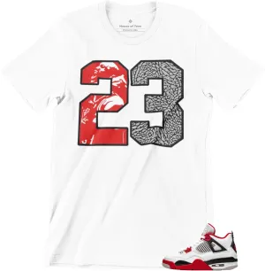T Shirt to Match Jordan Black Red White 1 2 3 4 5 6 7 8 9 10 11 12 13 Men's Graphic Tee