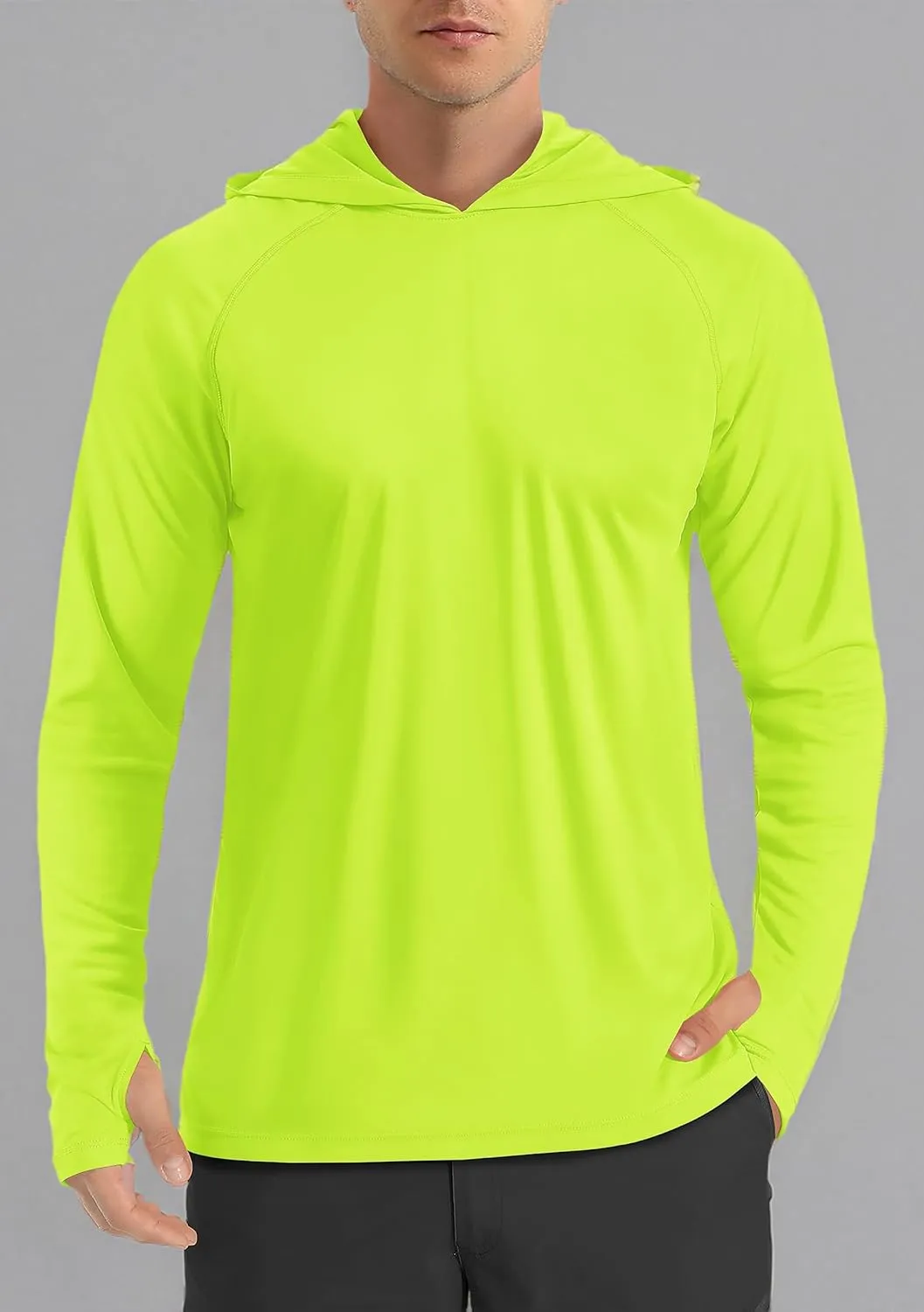 TACVASEN Men’s Sun Protection Shirts UPF 50  Rash Guard for Men Long Sleeve Lightweight SPF UV Hoodie Swimming Hiking