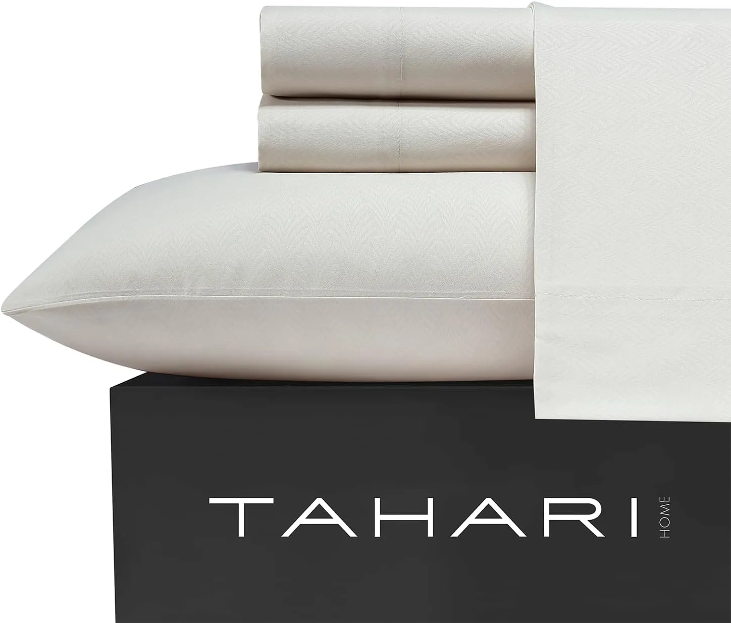 Tahari Home - Sheets, Soft Bedding Set with Matching Pillowcases, Dorm Room Essentials, Wrinkle Resistant Room Decor (Vines Birch Beige, King)