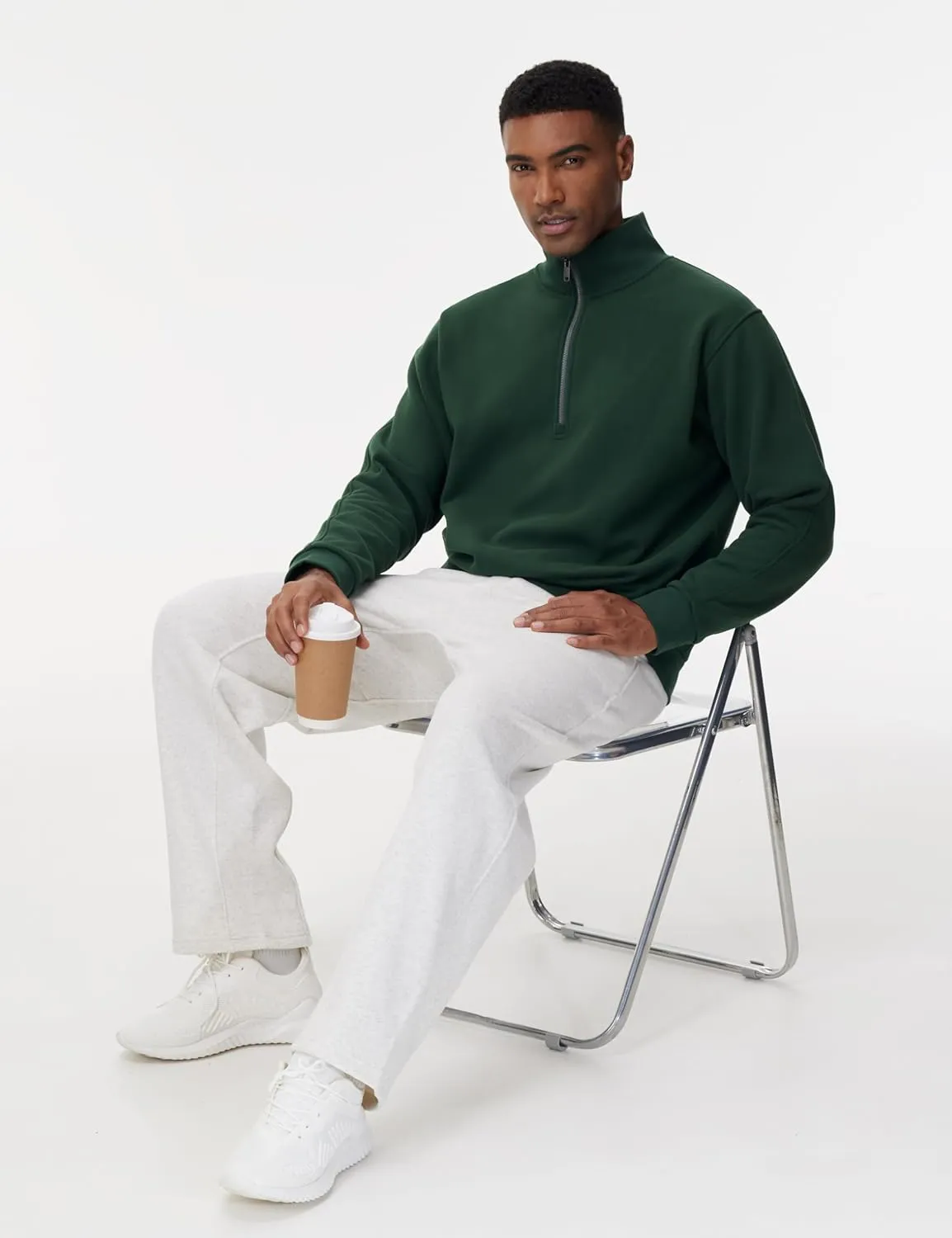THE GYM PEOPLE Men's Baggy Fleece Workout Sweatpants with Pockets Drawstring Lounge Athletic Running Pants