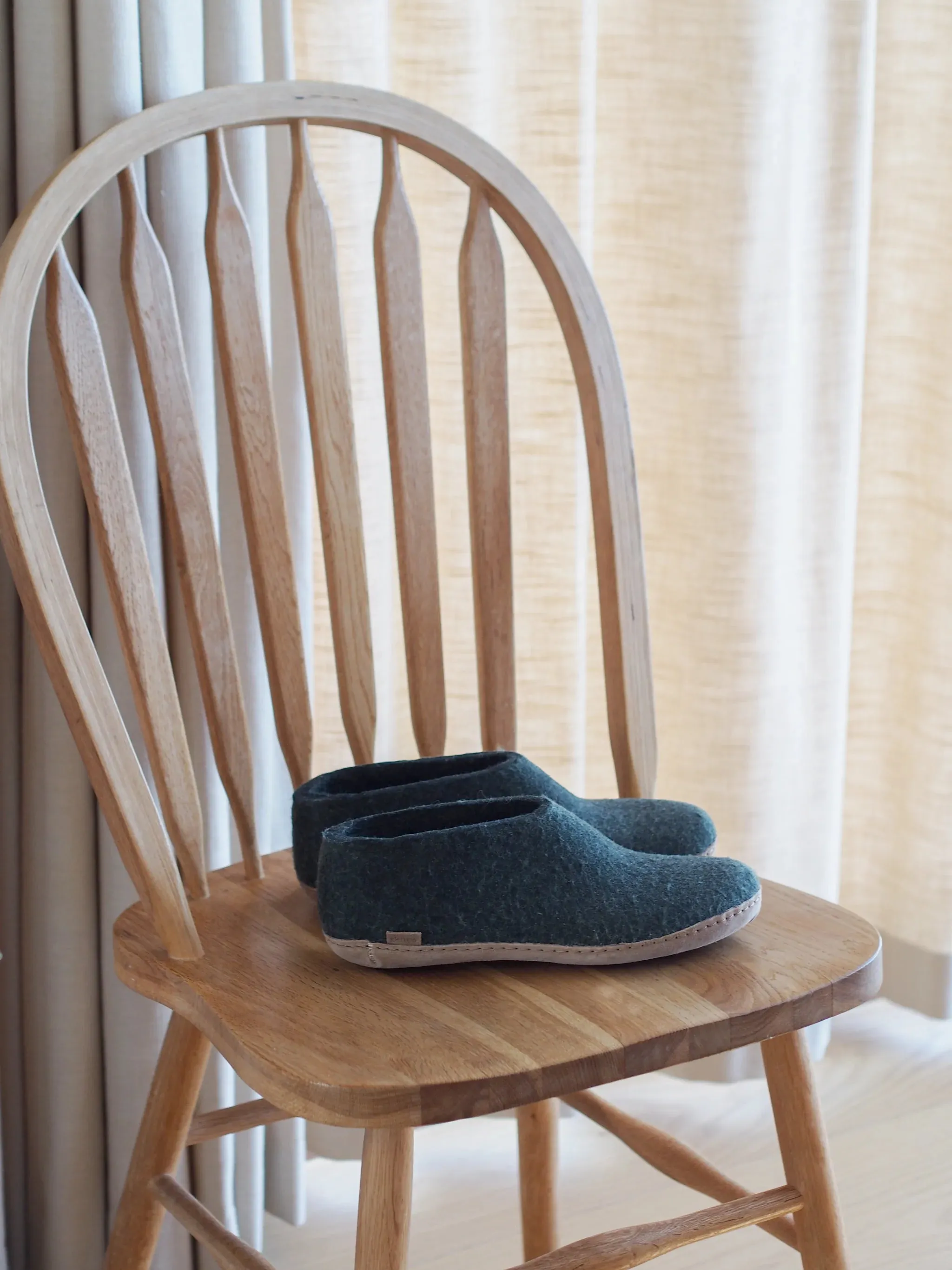 The Leather Shoe Slipper | Forest