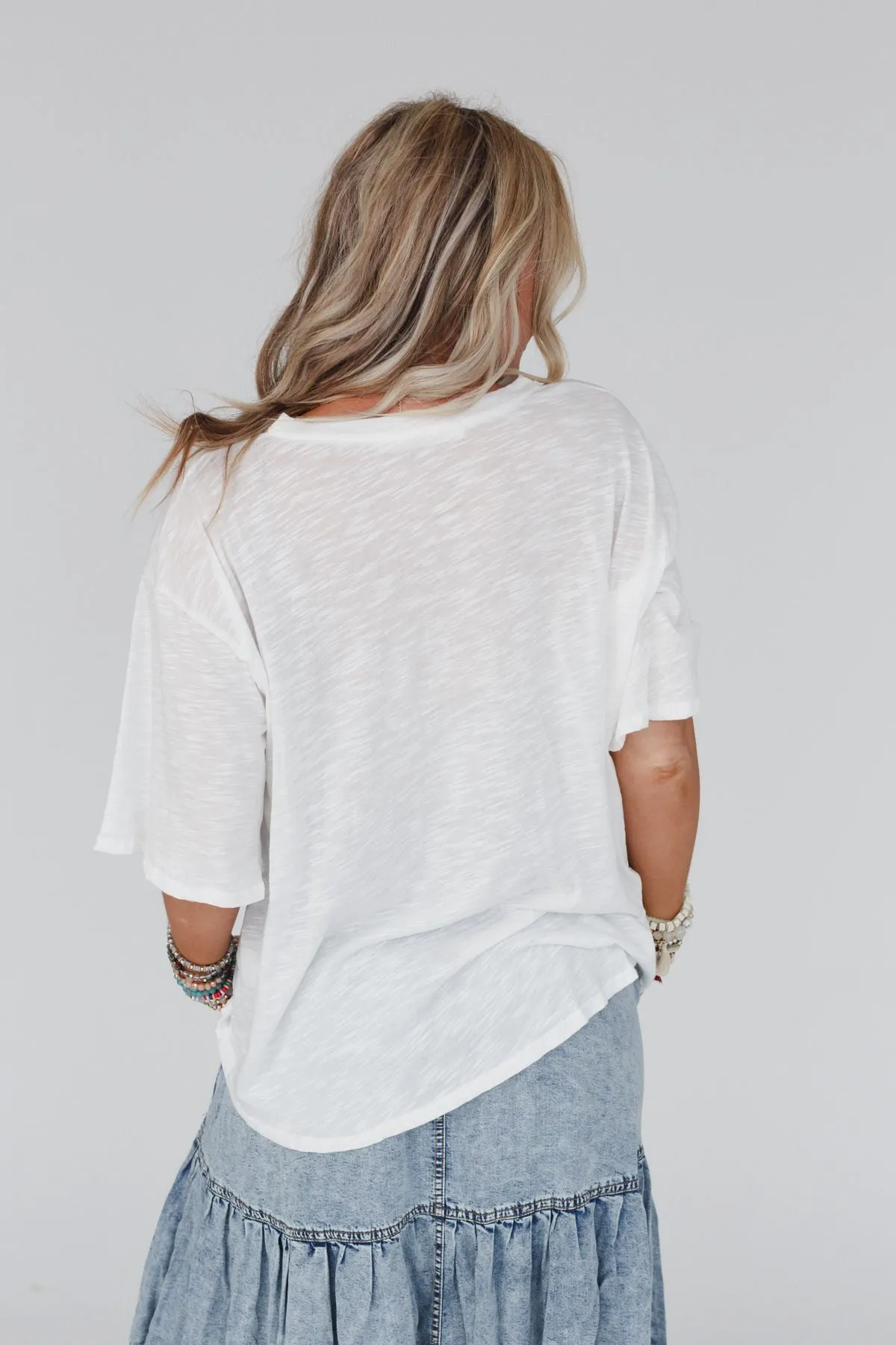 The Nest Your Favorite Slub Tee Shirt - Natural