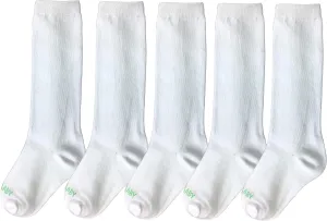 The Original Socks by Woodle & Co. - Knee High - 5 Pack, Ideal for Pediatric AFOs, SMOs and Foot Braces