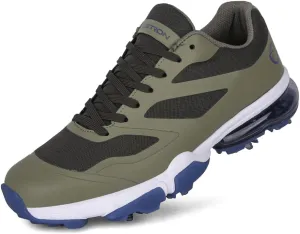 THESTRON New Men Golf Shoes 8 Spikes Professional Outdoor Golf Sport Sneaker for Men