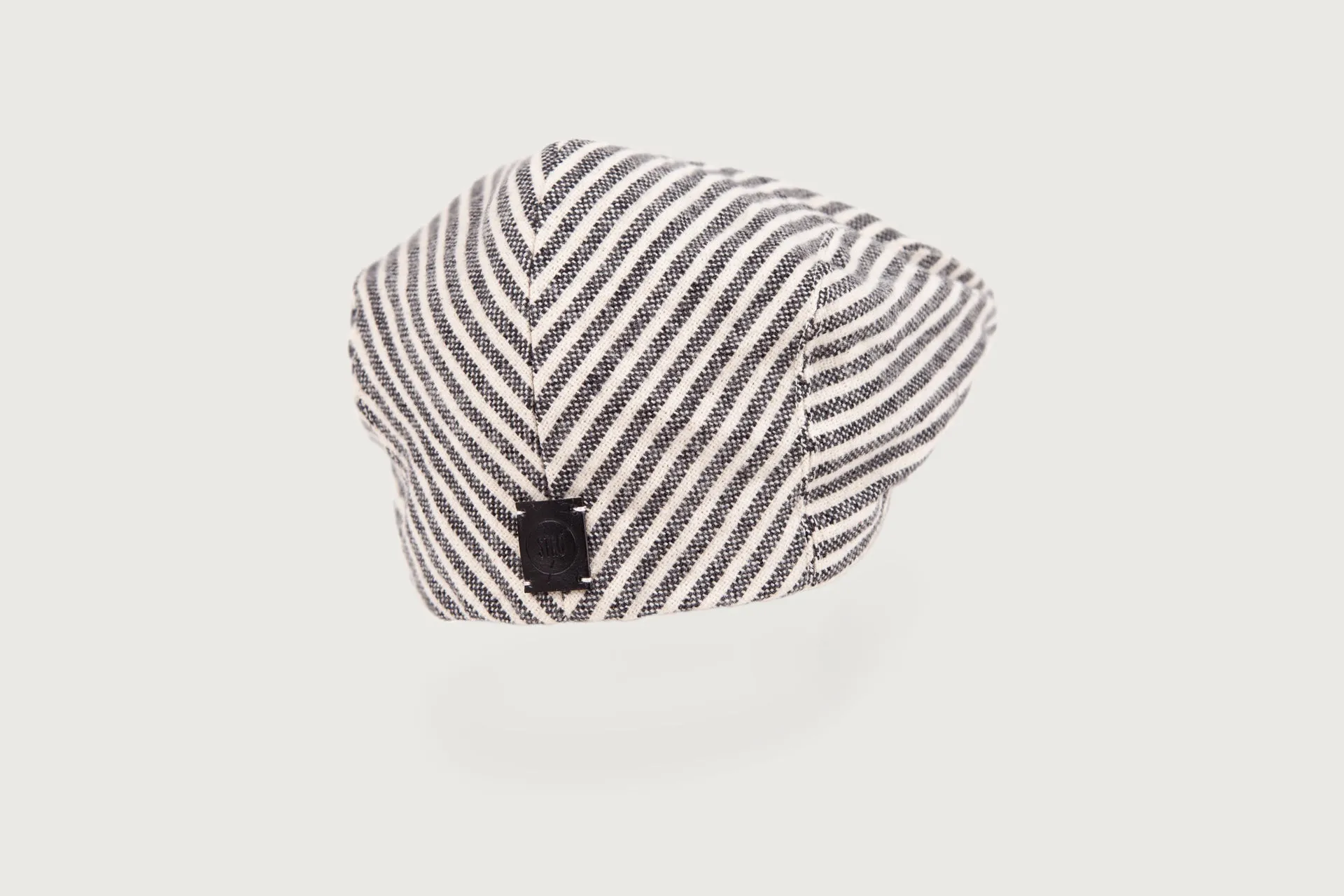 Thin Stripes Flat Cap