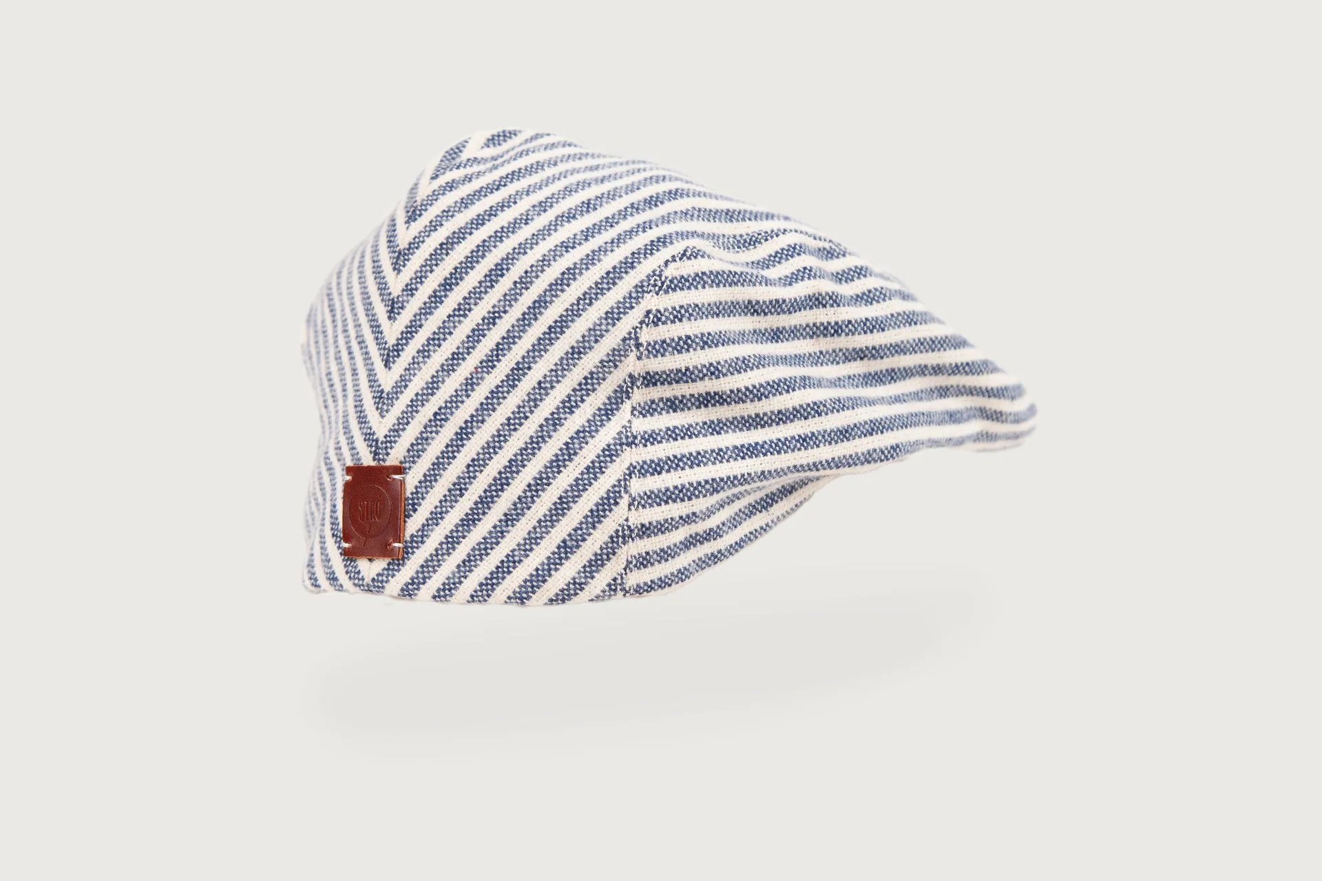 Thin Stripes Flat Cap