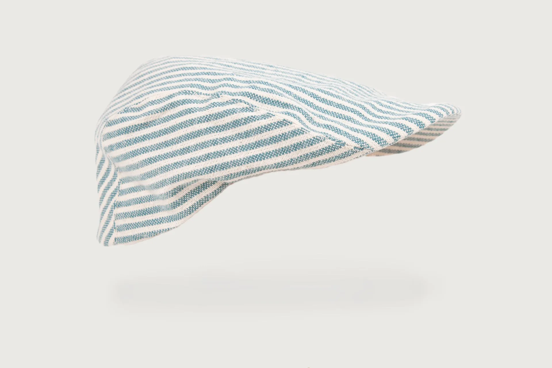 Thin Stripes Flat Cap