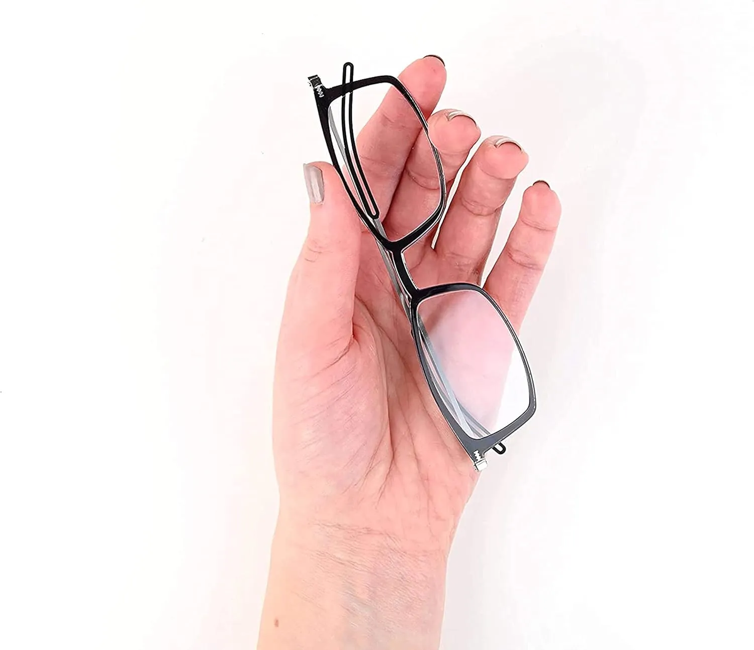 ThinOptics Frontpage Blue-Light Blocking Computer Reading Glasses and Milano Aluminum Case