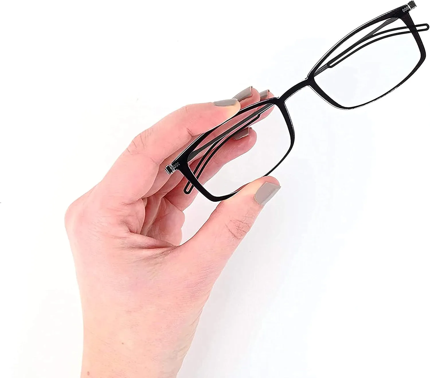 ThinOptics Frontpage Blue-Light Blocking Computer Reading Glasses and Milano Aluminum Case
