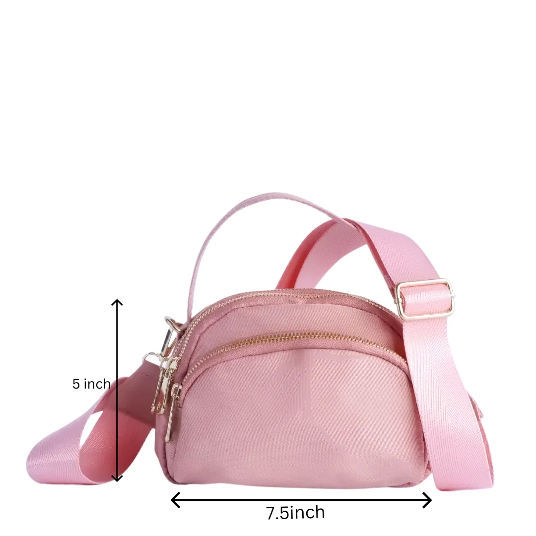 Three Pocket Pal- Soft Coral (Water Resistant)