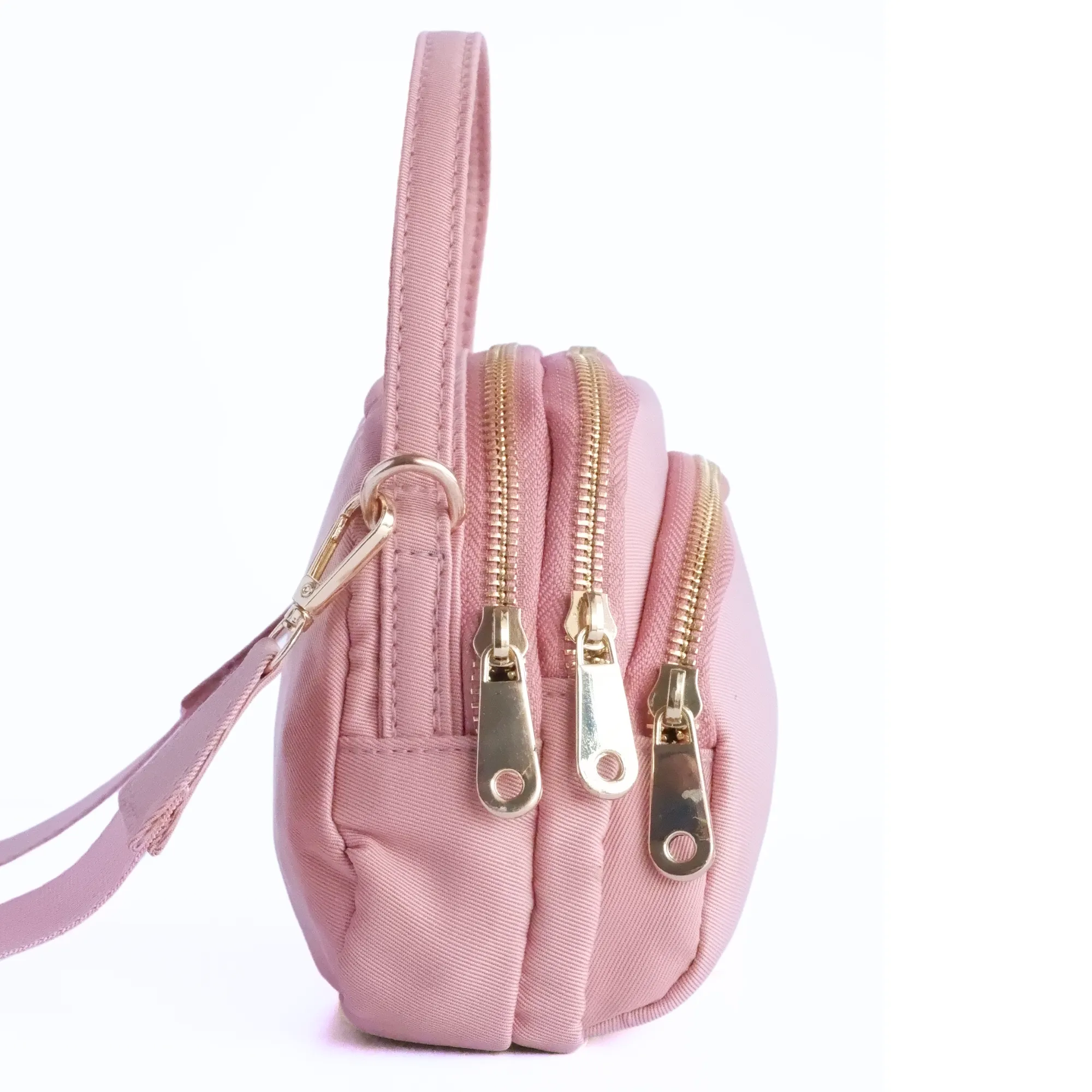Three Pocket Pal- Soft Coral (Water Resistant)