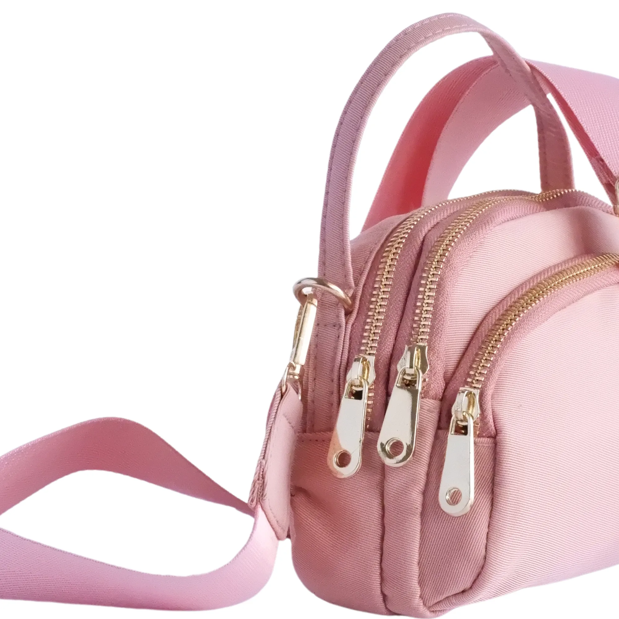 Three Pocket Pal- Soft Coral (Water Resistant)