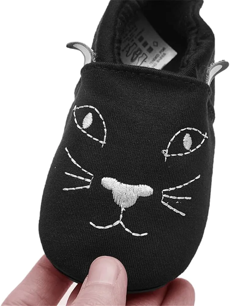 Timatego Toddler Baby Boys Girls Shoes Non Skid Slipper Sneaker Moccasins Infant First Walker House Walking Crib Shoes(6-24 Months)