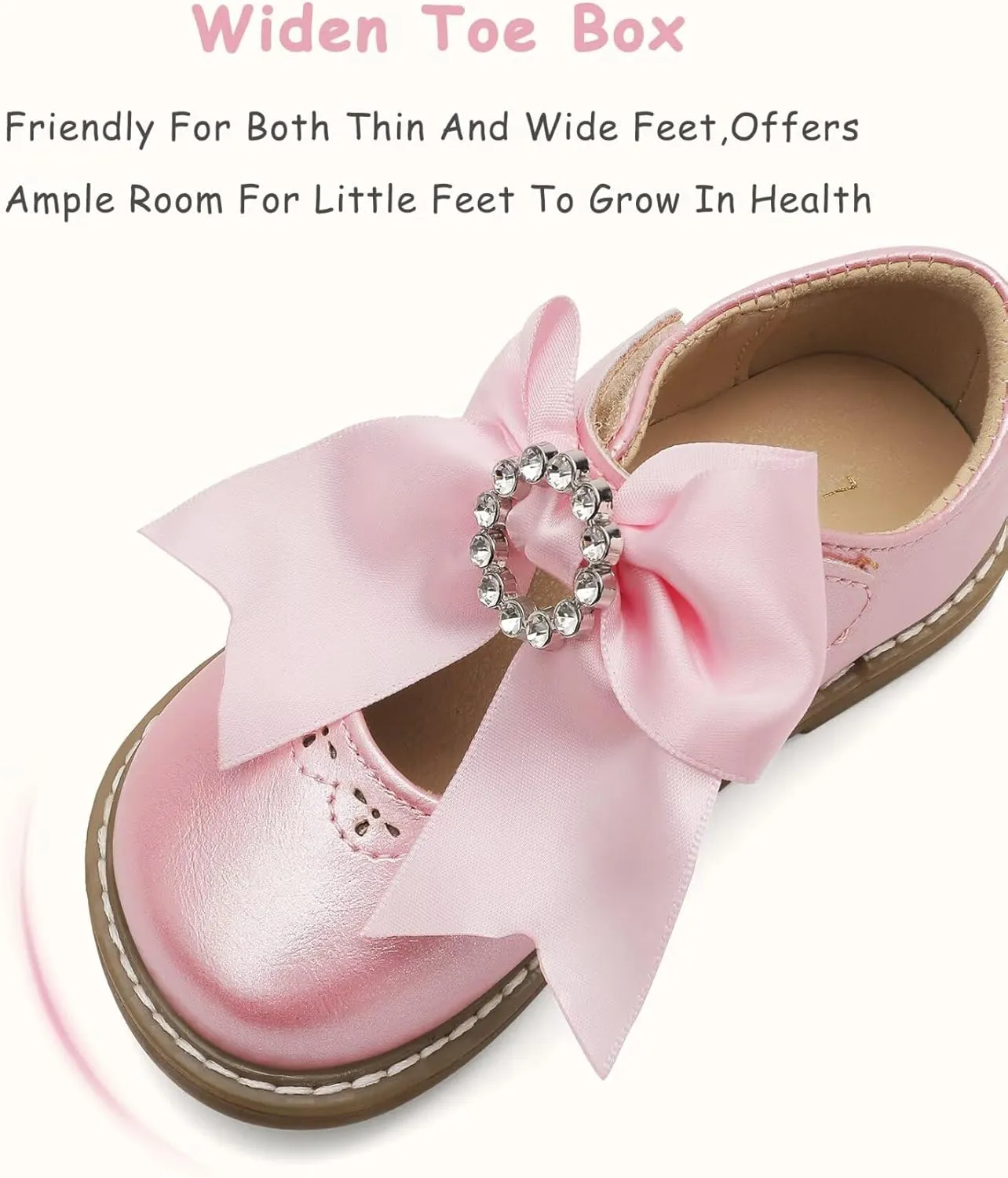 Toddler Girl Mary Jane Flat Dress Shoes