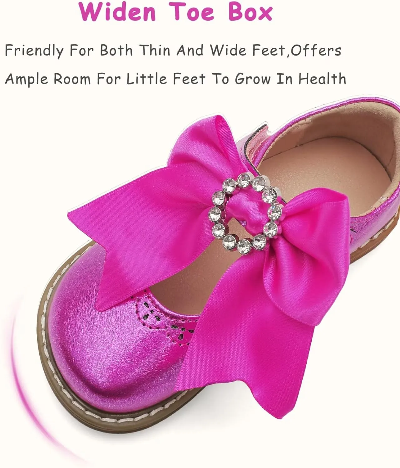 Toddler Girl Mary Jane Flat Dress Shoes