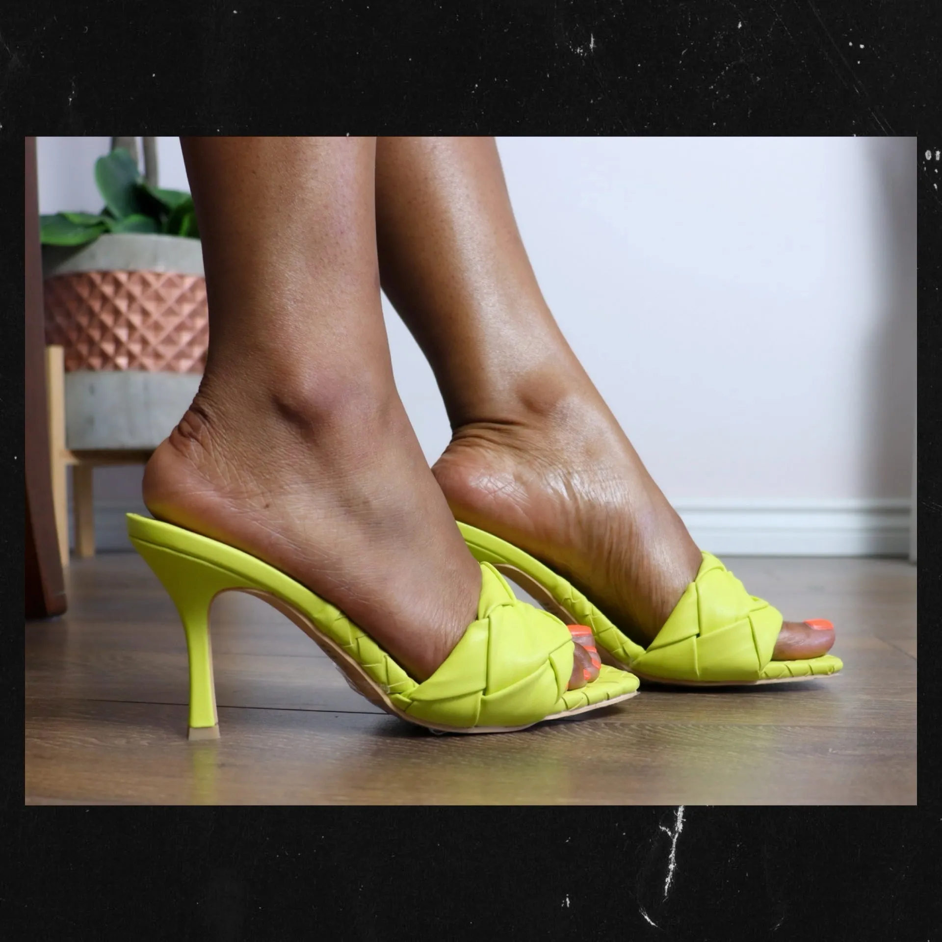 Toe Yellow Open Safety-assured Heel Exclusive offer in BRAIDED