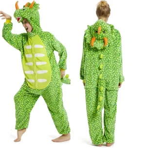 Triceratops Dinosaur Onesie Animal Cosplay Costume Halloween Christmas Pajamas for Adult Cartoon One Piece Unisex