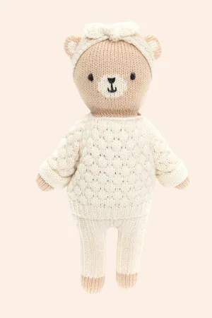 Tun Tun - Bear with Sweater and Headband - Natural