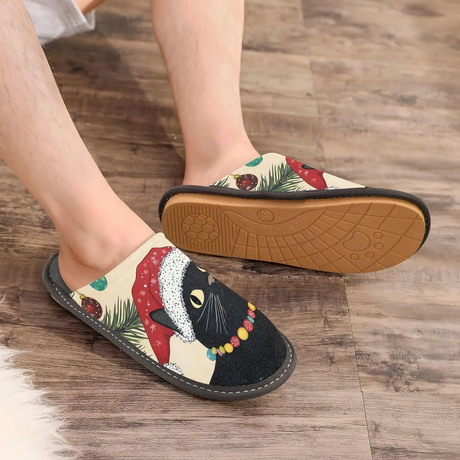 Unisex Slippers for Guests Mens House Shoes Womens Indoor Outdoor Slippers