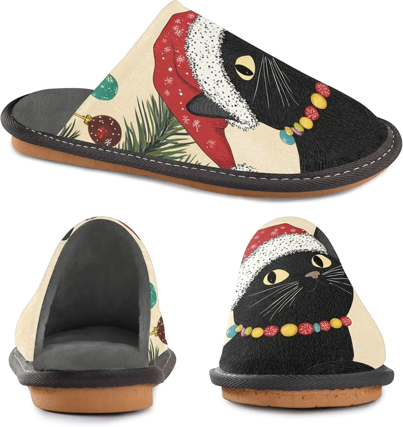 Unisex Slippers for Guests Mens House Shoes Womens Indoor Outdoor Slippers