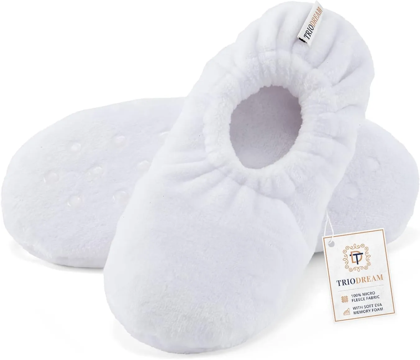 Velvet Plush Memory Foam Warm Slipper Socks For Women | Non-Slip One Size Fuzzy Socks For Women | Ultra Plush and Cozy Warmth Collection