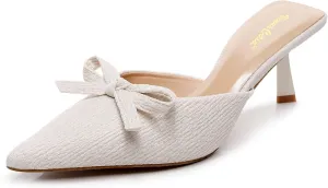 VenusCelia Women's Summer-Time Dress Pump Heeled Sandal