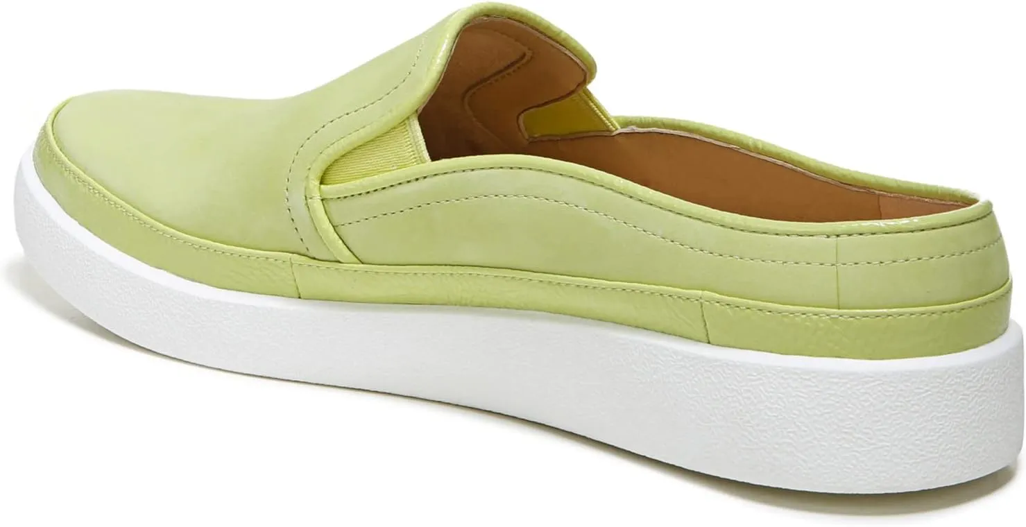 Vionic Women's Essence Effortless Backless Fashion Sneakers- Supportive Slip On Shoes That Include Three-Zone Comfort with Orthotic Insole Arch Support, Medium Fit