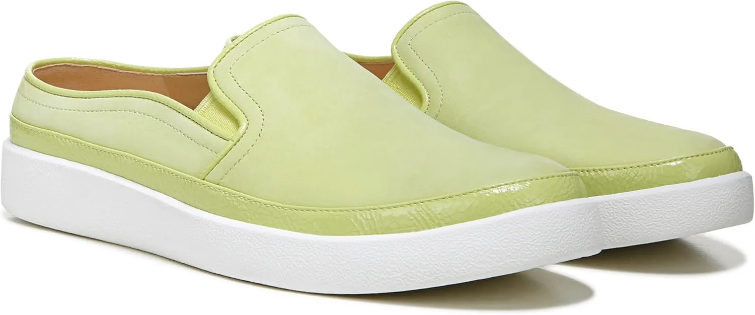 Vionic Women's Essence Effortless Backless Fashion Sneakers- Supportive Slip On Shoes That Include Three-Zone Comfort with Orthotic Insole Arch Support, Medium Fit