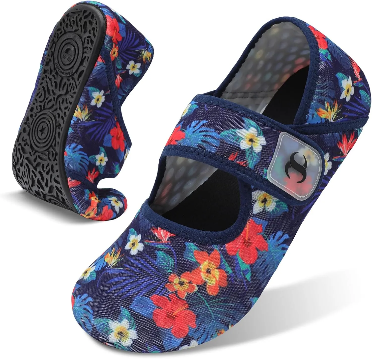 Water Shoes for Women Men Barefoot Beach Swim Aqua Socks Summer Wide Slides Sandals Quick Dry Pool River Sea Sock Shoes