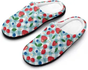 Women House Slippers Ladies Halloween Cotton Slipper Memory Foam Clog Slippers Non-Slip Sole Warm Indoor Outdoor Shoes