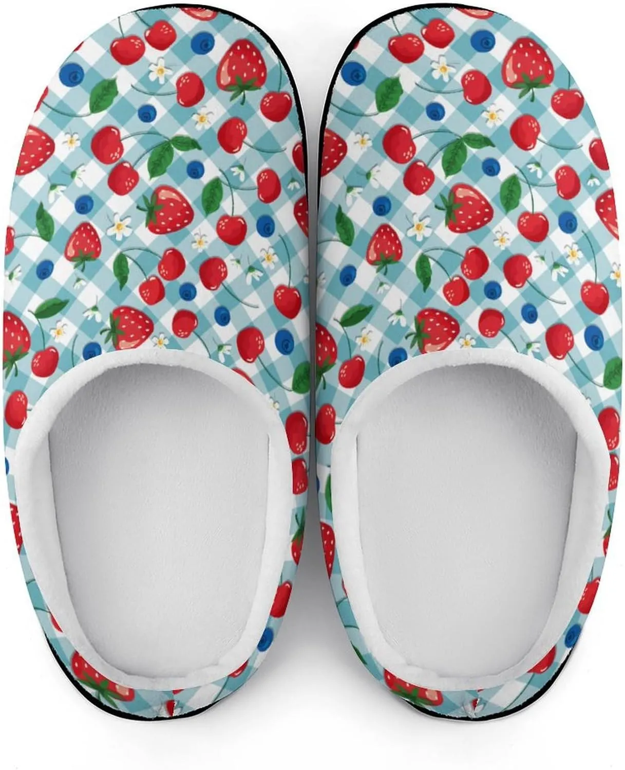 Women House Slippers Ladies Halloween Cotton Slipper Memory Foam Clog Slippers Non-Slip Sole Warm Indoor Outdoor Shoes