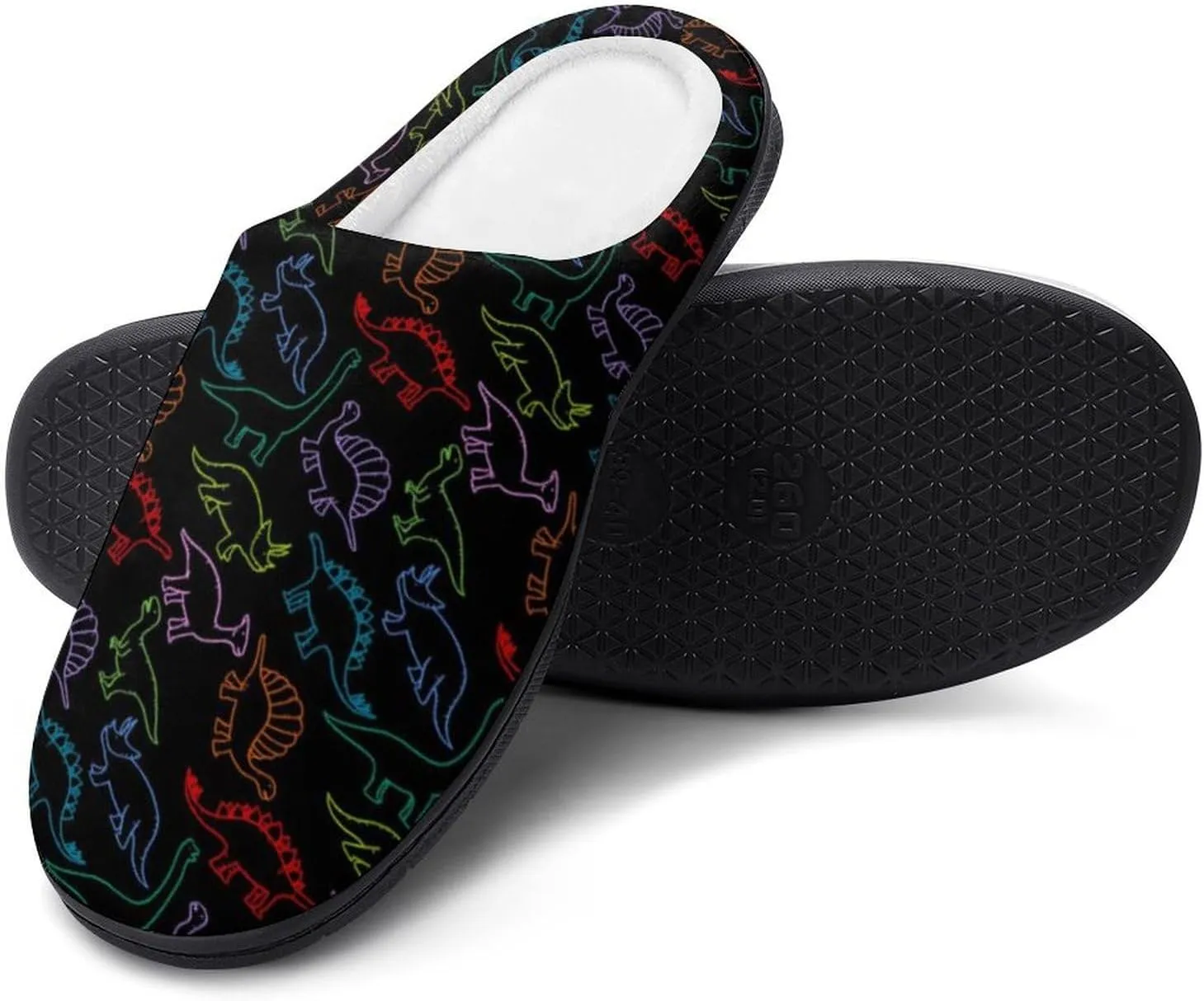 Women House Slippers Ladies Halloween Cotton Slippers Soft Memory Foam Clog Slipper Non-Slip Warm Indoor Outdoor Shoes