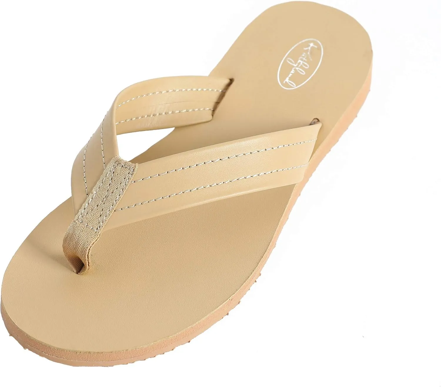 Womens Flip Flops Comfortable Beach Slides Leather Thongs Slippers Flat Comfy Casual Thin Strap Sandals