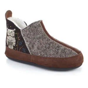 Women's Forest Bootie Ankle Height Slipper With Cloud Cushion Comfort