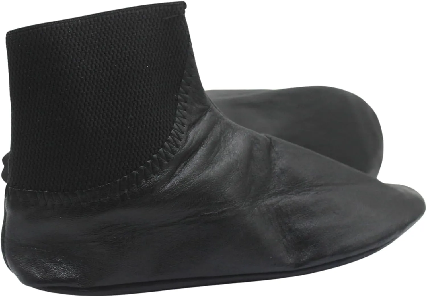 Womens Premium Leather Home Slippers Comfort for Swollen Feet Halal Socks Handmade Khuffain Mest Indoor Slipper