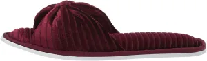 Women's Royal Cozy Slide Memory Foam Spa Thong Flip Flop House Indoor Plush Slipper