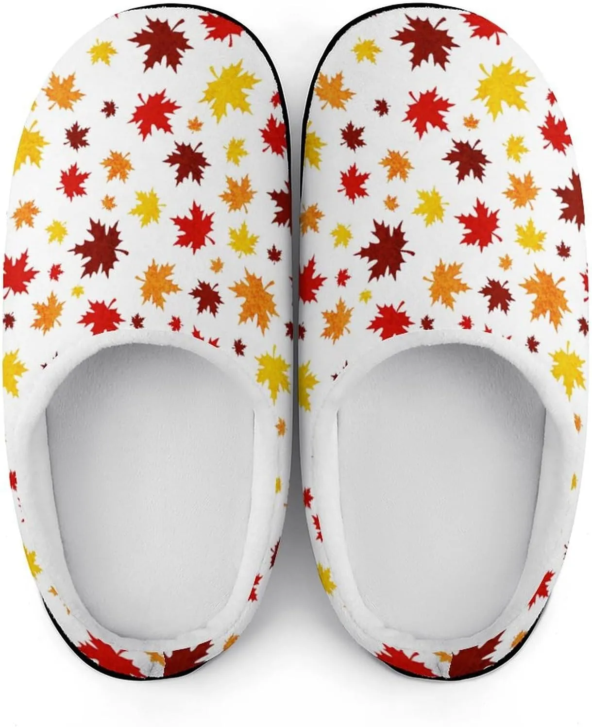 Womens Slippers Comfy Bedroom Slip-On Shoes Ladies Halloween Slippers Cotton House Slipper Indoor Memory Foam Slippers