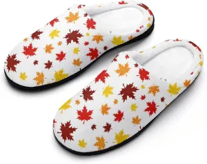 Womens Slippers Comfy Bedroom Slip-On Shoes Ladies Halloween Slippers Cotton House Slipper Indoor Memory Foam Slippers