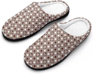 Womens Slippers Comfy Bedroom Slip-On Shoes Ladies Halloween Slippers Cotton House Slipper Indoor Memory Foam Slippers