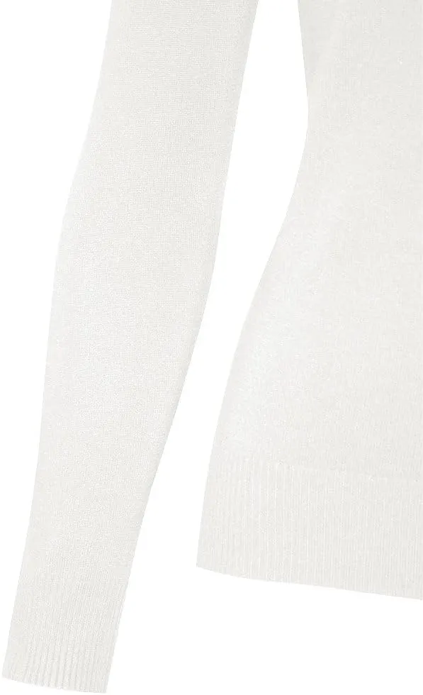 Women's Solid Soft Stretch Pullover Knit Sweater