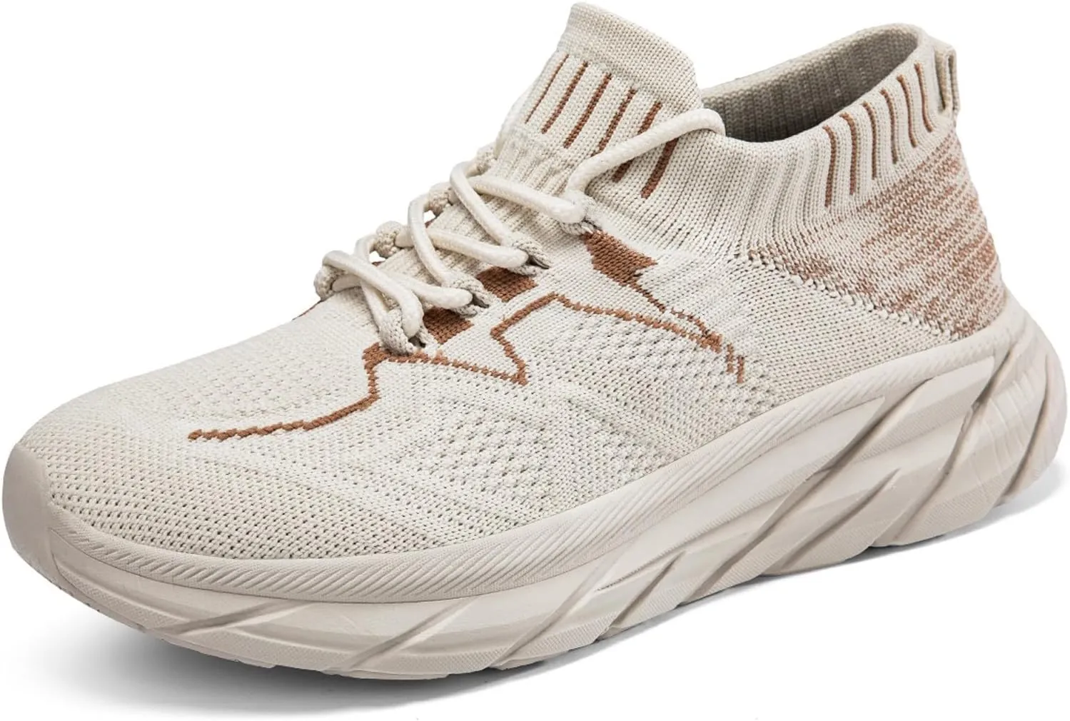 Women's Spring and Summer Fashion Solid Color Mesh Lace Up Sneakers Casual Comfortable Athletic Shoes Women Size 6