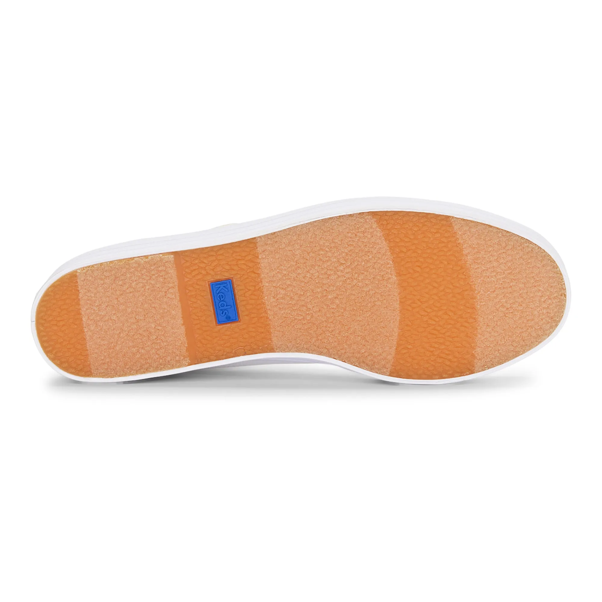 Women's Triple Up Canvas Piping White/Gold