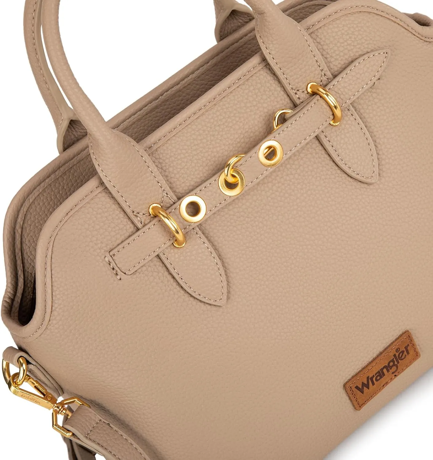 Wrangler Tote Bags for Women Medium Crossbody Purse for Ladies Soft Designer Top-handle Handbags