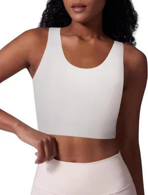 XUJI Seamless Chest Binder Women FTM Transgender Wireless Binder Sport Compression Bra Pullover Tank Top